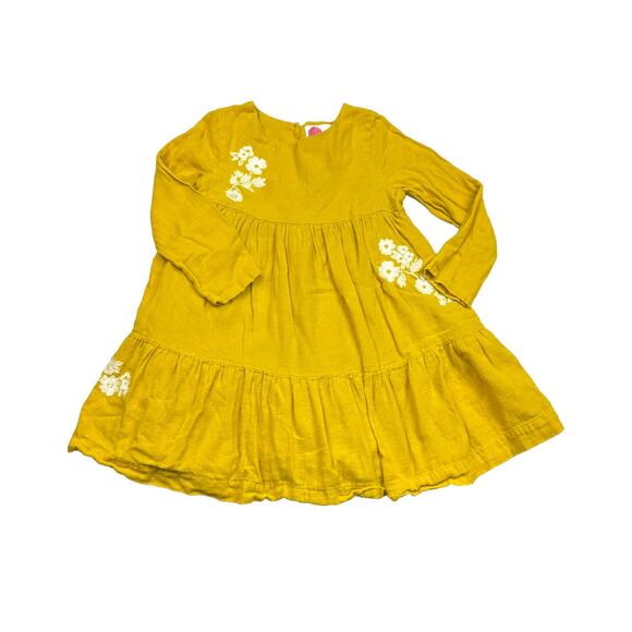Girls Mini Boden Embroidered Dress Size 5 -6 years - Picture 1 of 6